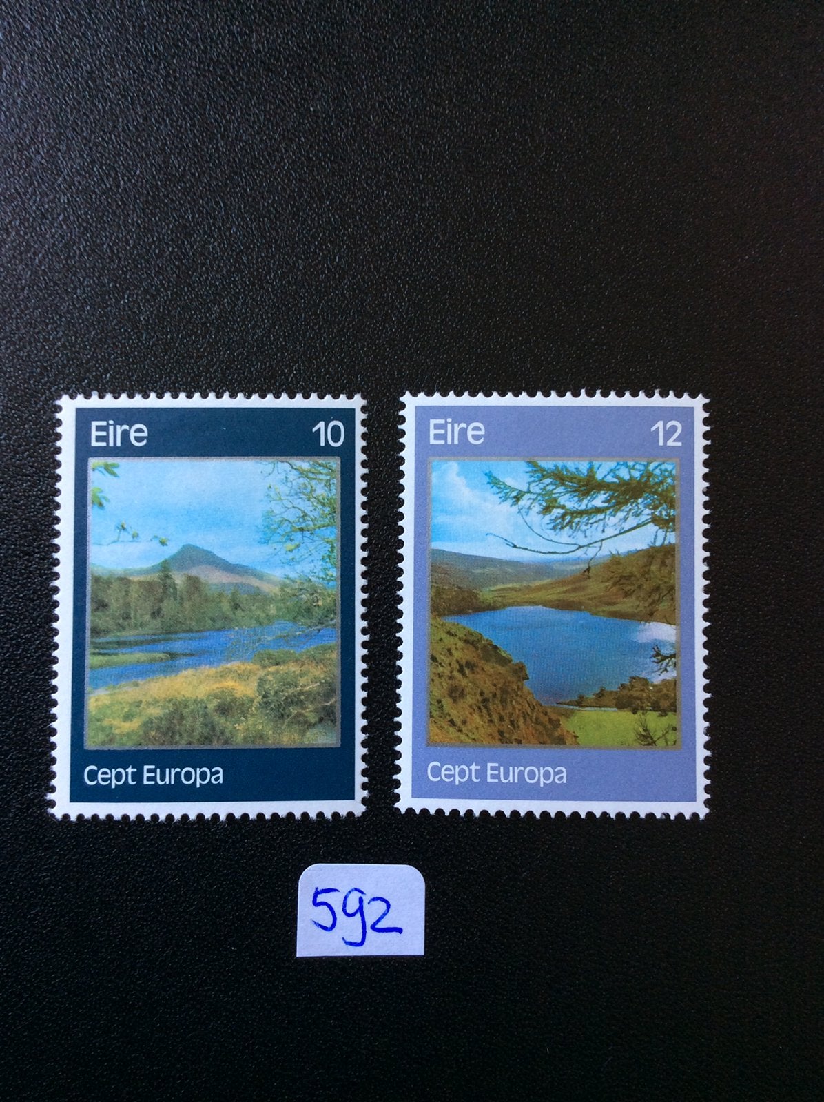 Ierland postzegels 1977 Mi 363/4, Ophalen of Verzenden, Ierland