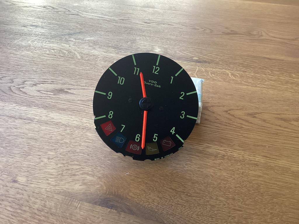 Orginele VDO Quarz klok voor Audi 50, bj 1974,, Verzenden, Gebruikt, Audi