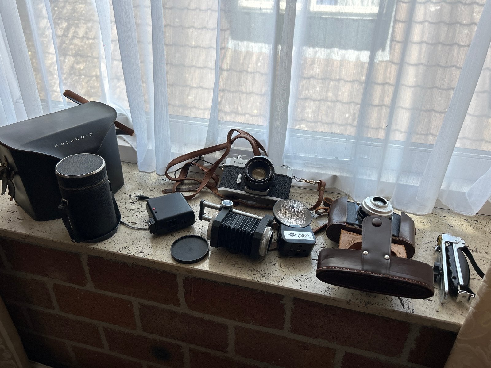 Vintage Camera Collectie: Yashica, Agfa, Polaroid & Accessoi, Audio, Tv en Foto, Fotografie | Professionele apparatuur, Gebruikt