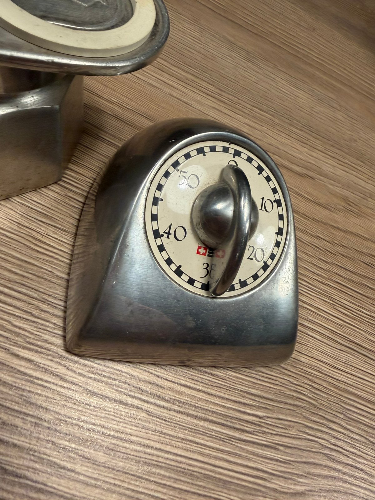 Vintage mechanische kookwekker keukenwekker retro 60/70s, Ophalen of Verzenden