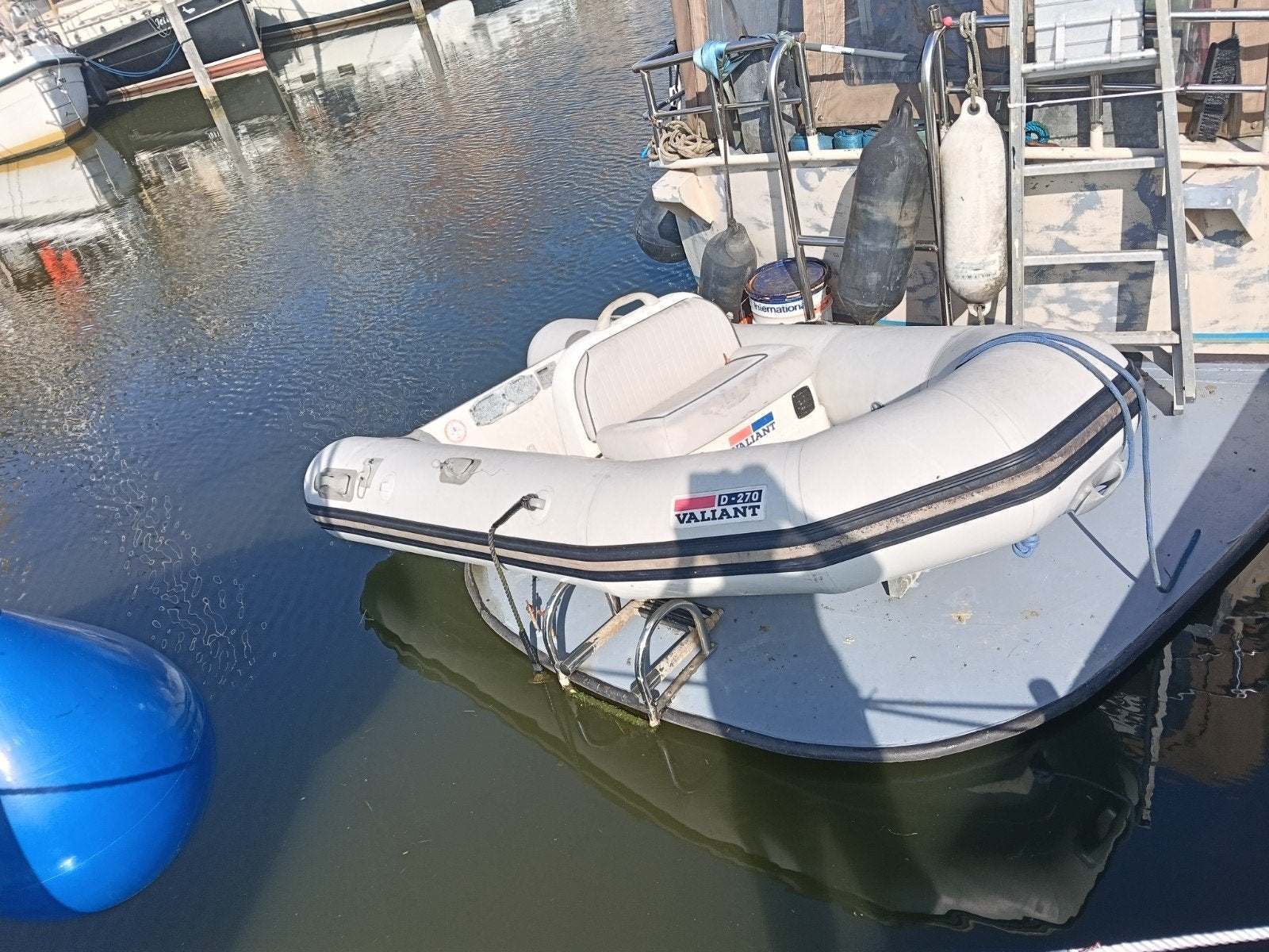 rib rubberboot valiand incl motor, Watersport en Boten, Ophalen of Verzenden, Overige typen, Motorboot