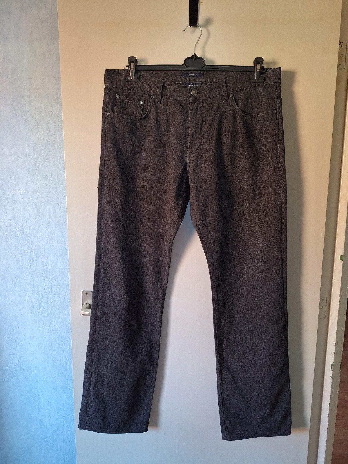 Gant Tyler Jeans - Zwart - Maat XL, W36 - W38 (confectie 52/54), Zwart, Ophalen of Verzenden, Zo goed als nieuw