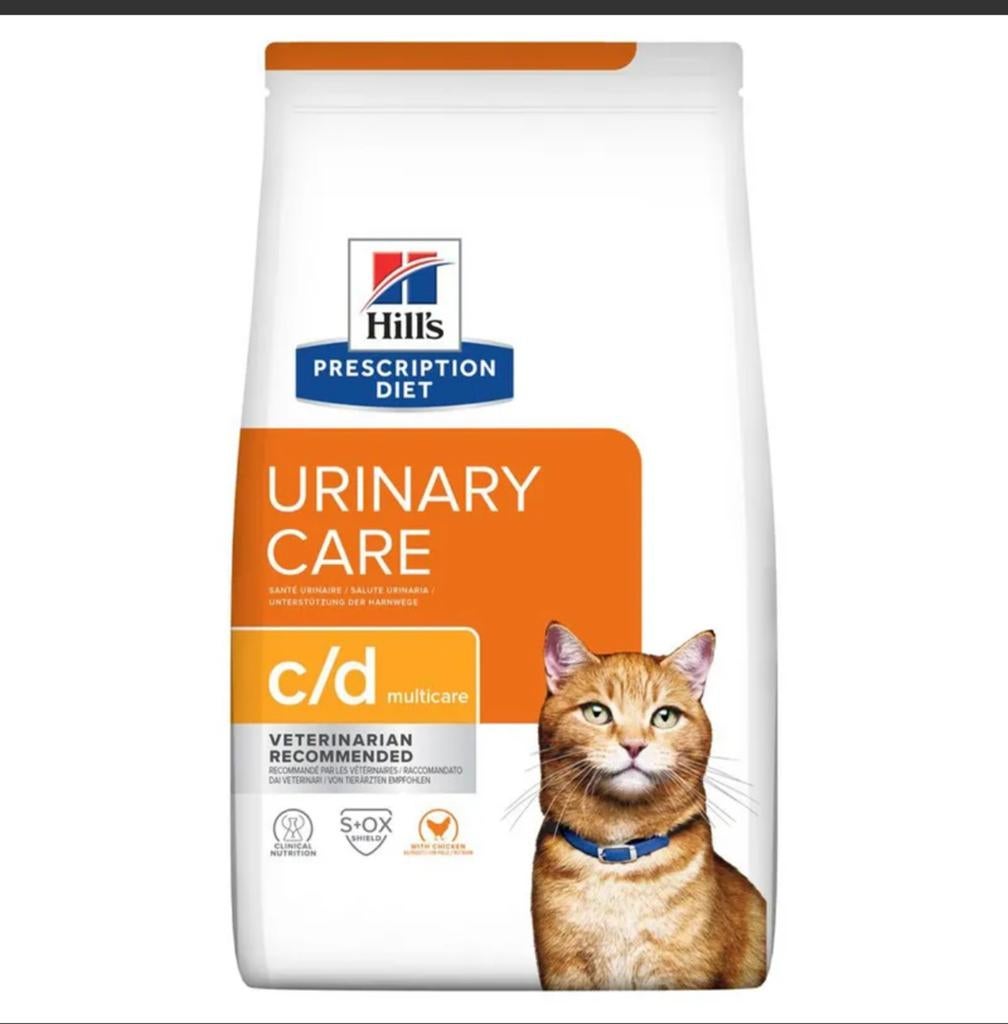 2 x 3 kilo, 6 kilo totaal Hills CD ter overname, Dieren en Toebehoren, Dierenvoeding, Ophalen of Verzenden, Kat