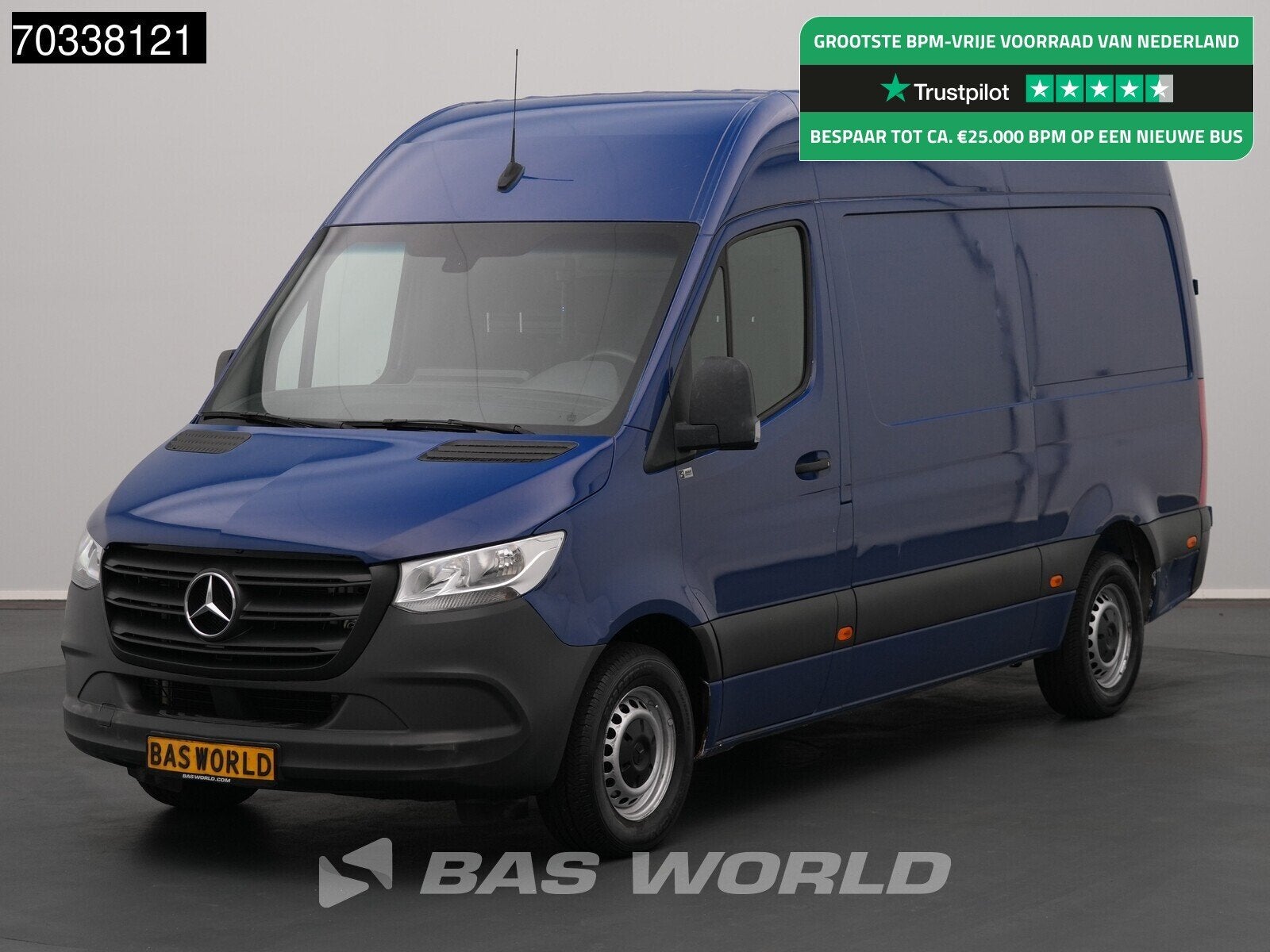 Mercedes Sprinter 311 CDI Mercedes Sprinter L2H2 Airco MBUX, Auto's, Stof, Gebruikt, Euro 6, 4 cilinders