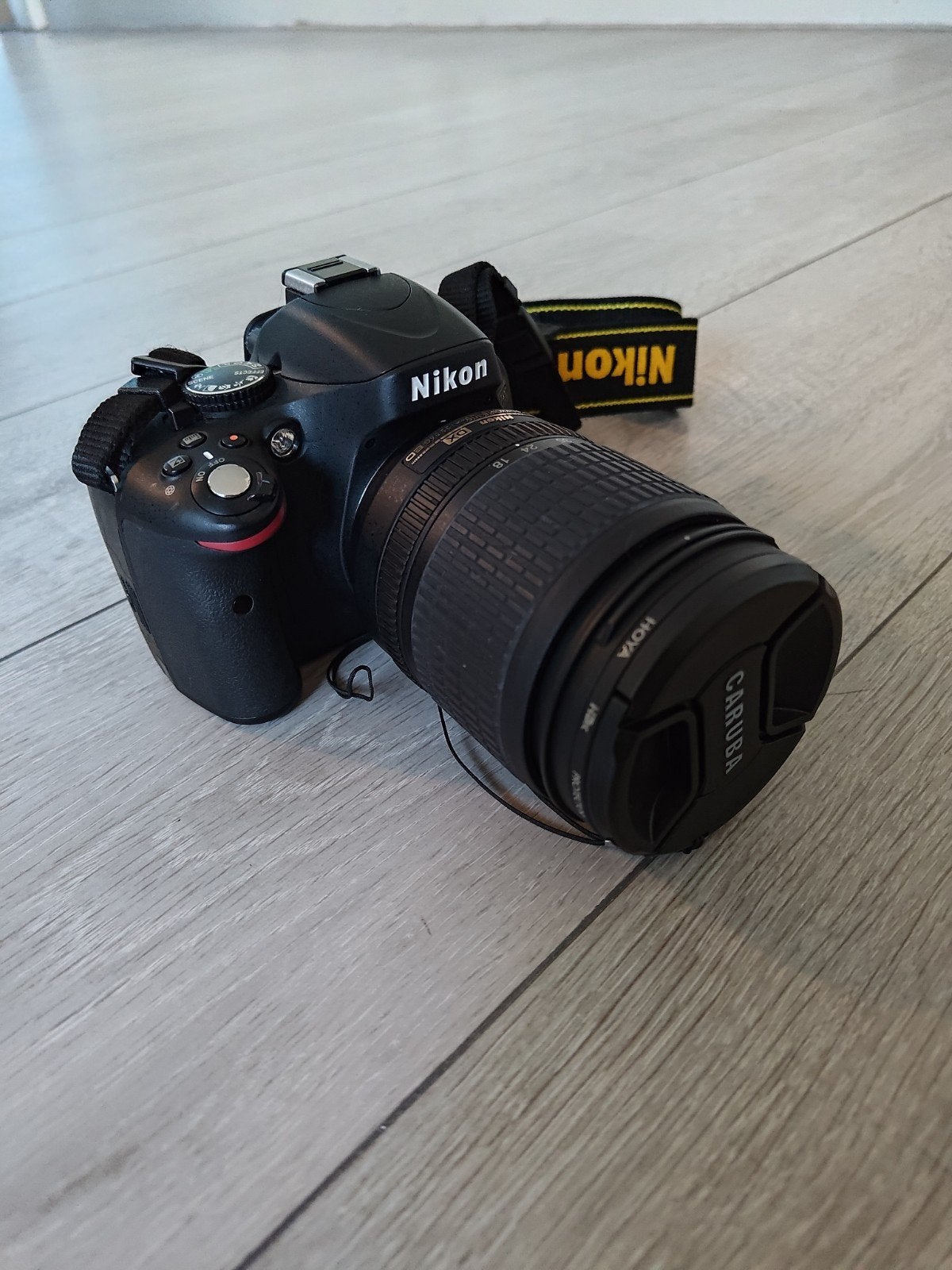 Nikon D5100 DSLR + AF-S DX Nikkor 18-105mm VR Lens +Bag, Ophalen, 16 megapixels, Zo goed als nieuw, Nikon