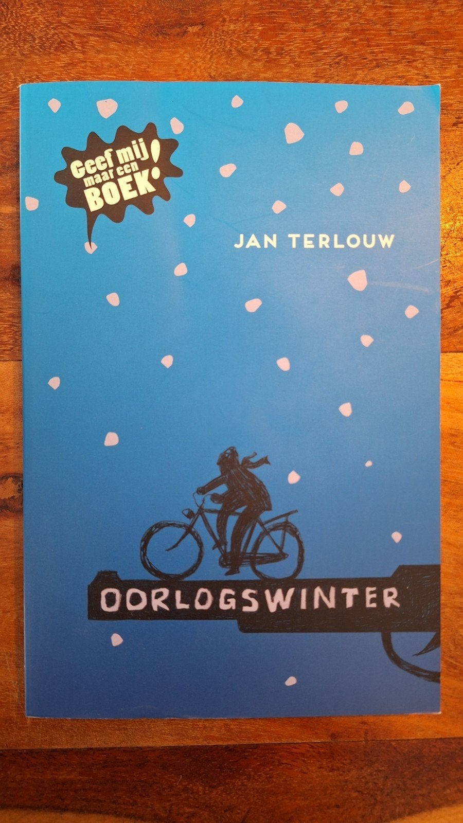 Oorlogswinter - Jan Terlouw (Gouden Griffel), Ophalen of Verzenden, Gelezen, Jan Terlouw, Fictie