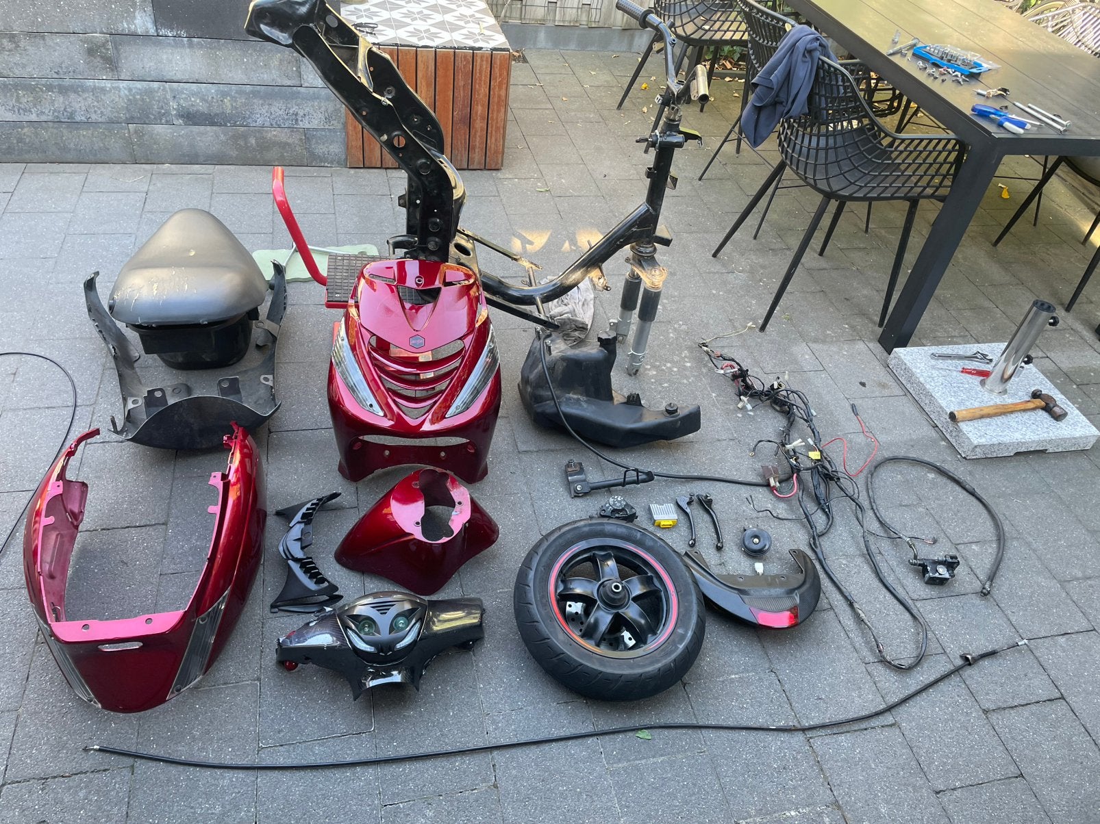 Zip onderdelen, Ophalen of Verzenden, Gebruikt, Benzine, Zip
