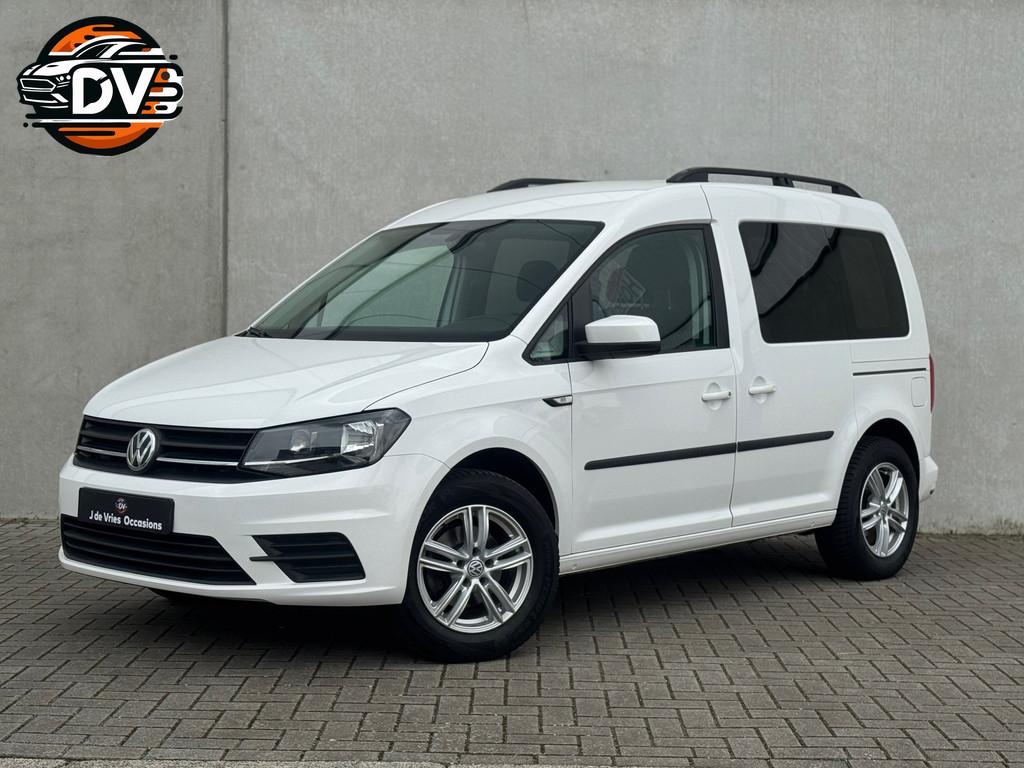 Volkswagen Caddy 1.0 TSI Trendline CAR PLAY CRUISE DAKRAILS, Auto's, Volkswagen, Voorwielaandrijving, Overige modellen, Wit, Handgeschakeld