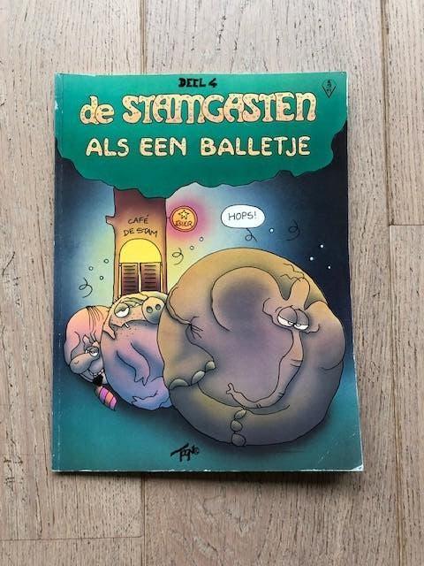 De Stamgasten deel4 Als een balletje, Boeken, Stripboeken, Gelezen, Eén stripboek, Diverse auteurs, Ophalen of Verzenden