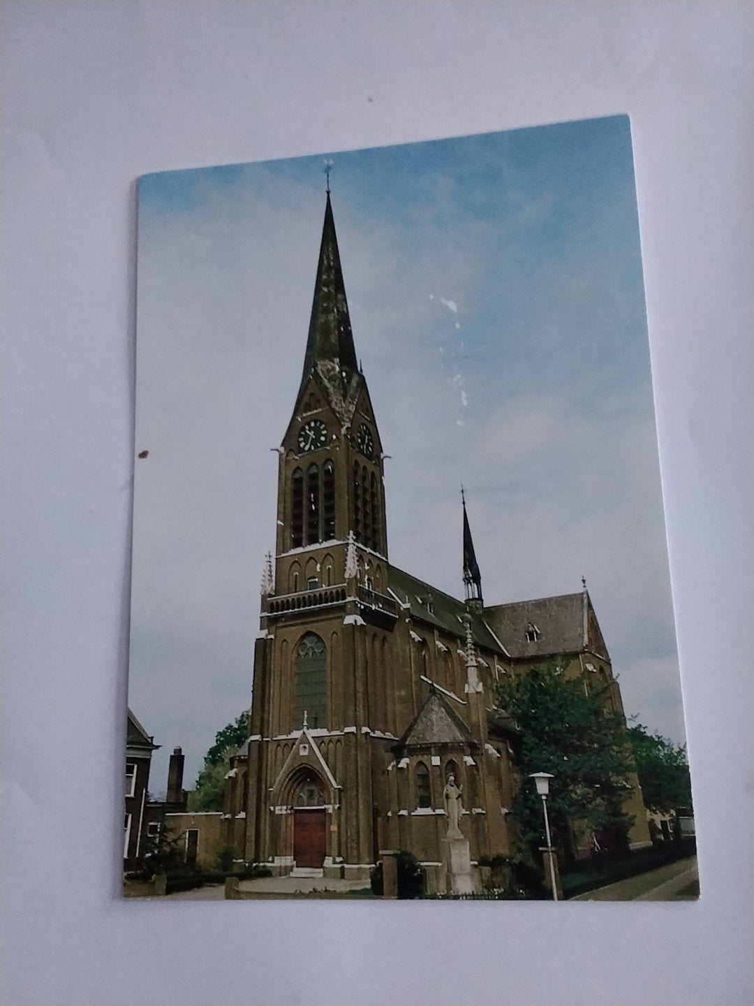 Ansichtkaart R.K. Kerk Lith, Ophalen of Verzenden, 1960 tot 1980, Ongelopen, Noord-Brabant