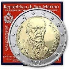 2 euro herdenkingsmunten San Marino, Ophalen of Verzenden, San Marino, 2 euro, Losse munt