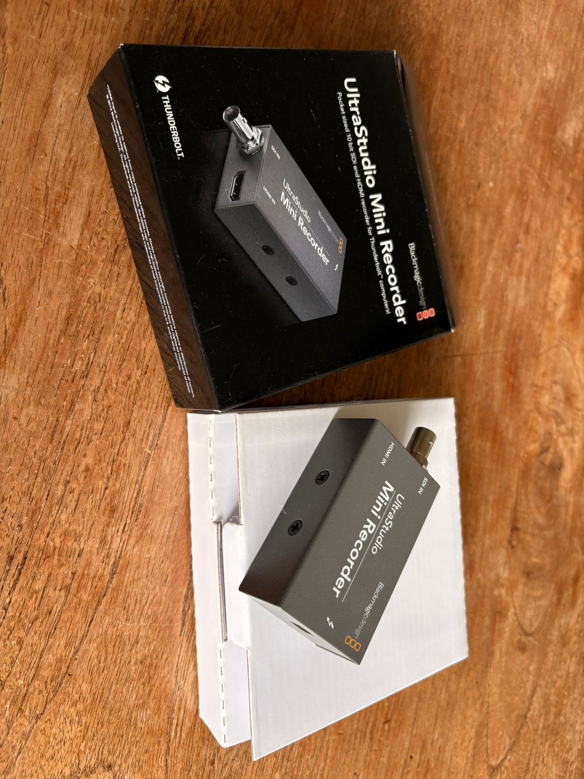 Blackmagicdesign BMD UltraStudio Mini Recorder - Thunderbolt, Ophalen of Verzenden, Nieuw, Video