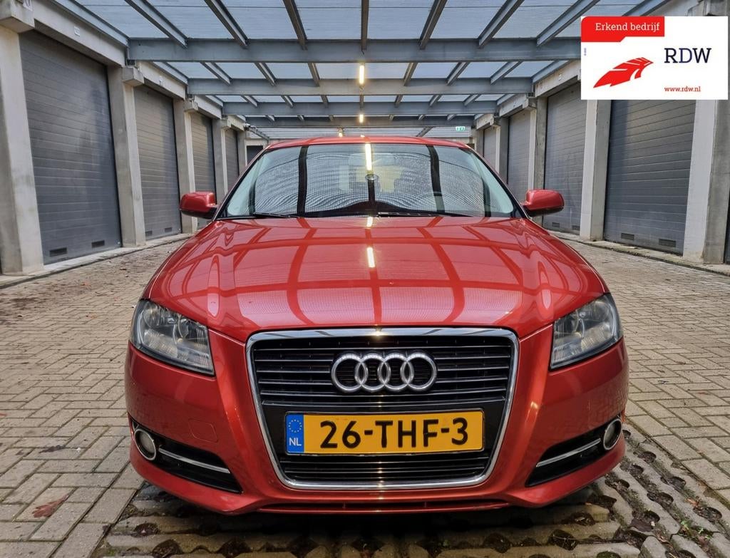 Audi A3 1.2TFSI Ambition 2012 Nw. Ketting APK 2 '27 2e eignr, Auto's, Voorwielaandrijving, Zwart, 4 cilinders, Handgeschakeld