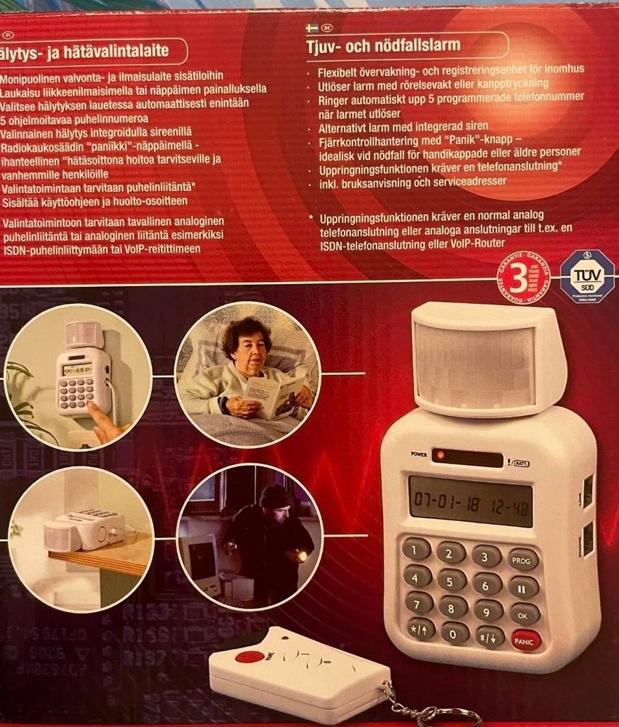 Alarm, Doe-het-zelf en Verbouw, Alarmsystemen, Beweging, Nieuw, Compleet systeem, Afstandsbediening