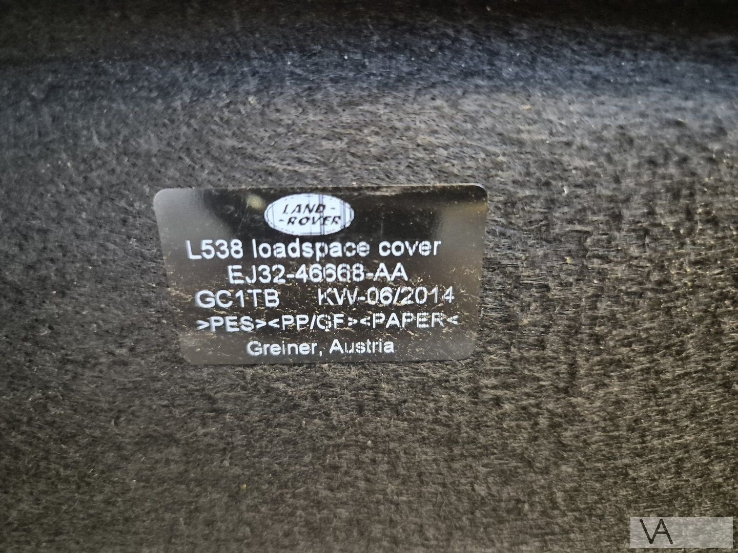 Hoedenplank Range Rover Evoque 2011 -2019 ej32-46668-aa L538, -, -, Ophalen of Verzenden, -