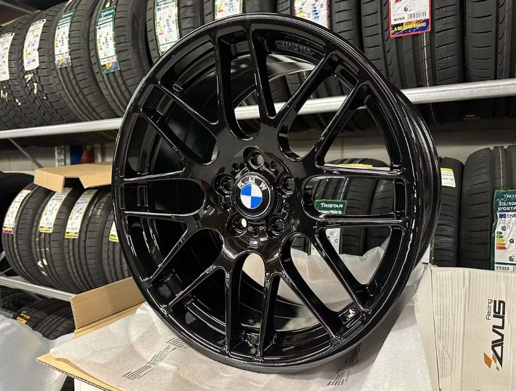 NIEUW 18inch BMW Black CSL Style Breedset Velgen! 5x120 E90, Auto-onderdelen, 18 inch, -, -, Banden en Velgen