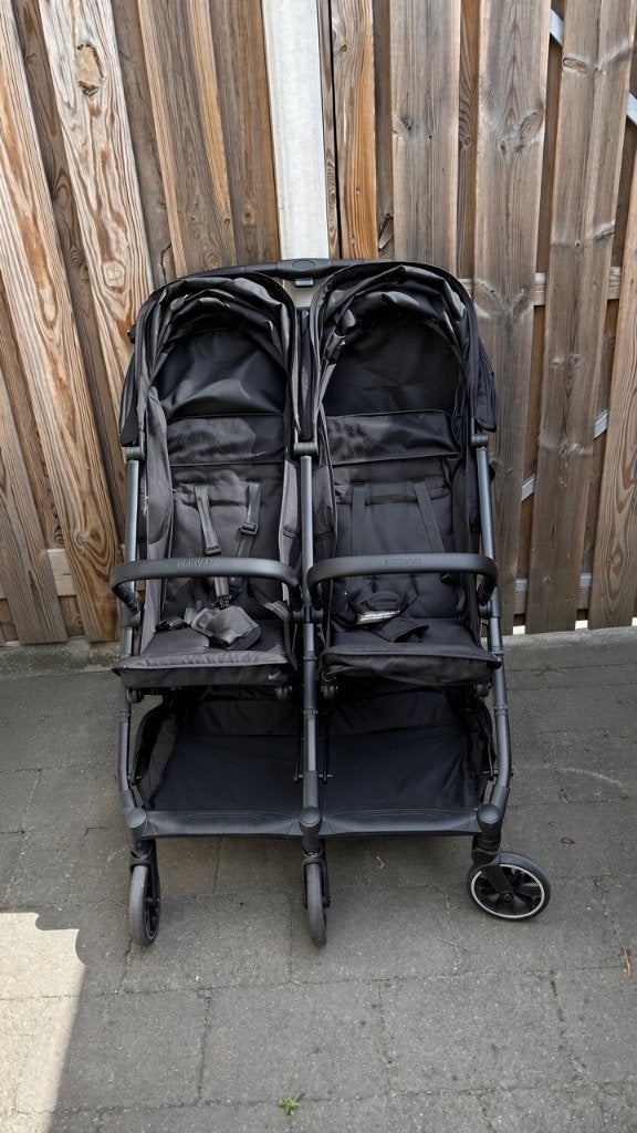 Deryan Luxe Rolo X2 Dubbele Buggy - Duo Buggy, Kinderen en Baby's, Ophalen of Verzenden, Zo goed als nieuw, Duomodel