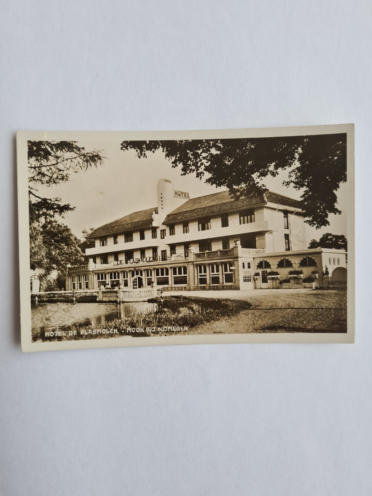 Plasmolen - Mook - Middelaar -1- Hotel - Restaurant, Ophalen of Verzenden, 1920 tot 1940, Noord-Brabant