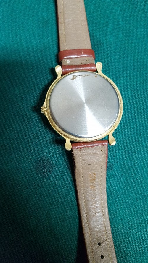 s [281 ] vintage horloge , bruin leer, Sieraden, Tassen en Uiterlijk, Ophalen of Verzenden, 'T Olde Gre-j, Info@toldegrej.nl, Endepoelstraat 20f Didam
