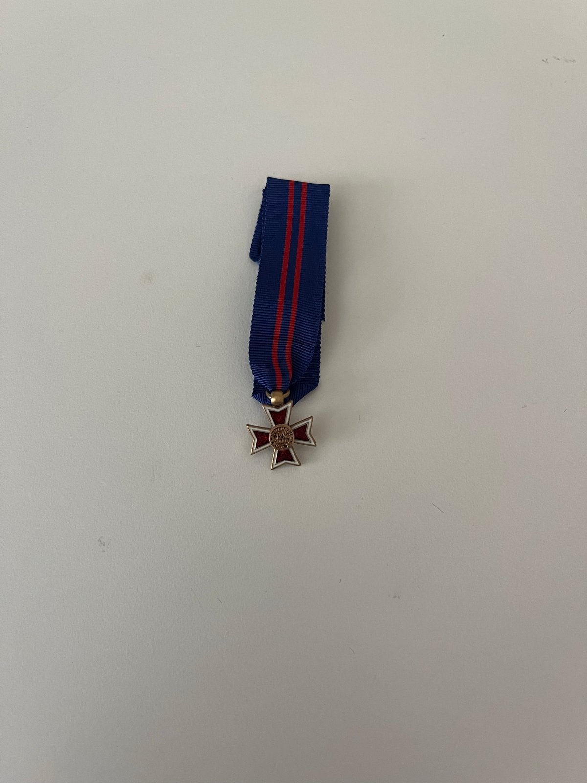 Miniatuur Trouwe Dienst medaille Brandweer, Verzenden, Overige materialen, Nederland
