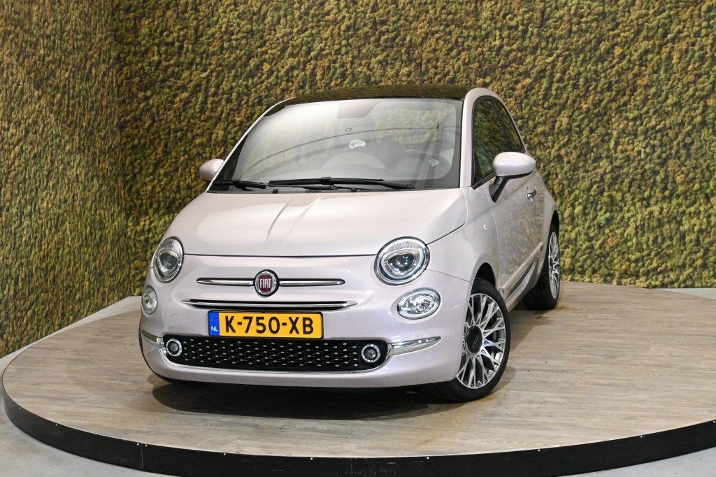 Fiat 500 1.0 Hybr. Star | Pink | Carplay | Cruise | PDC, Auto's, Voorwielaandrijving, Euro 6, Overige kleuren, 4 stoelen