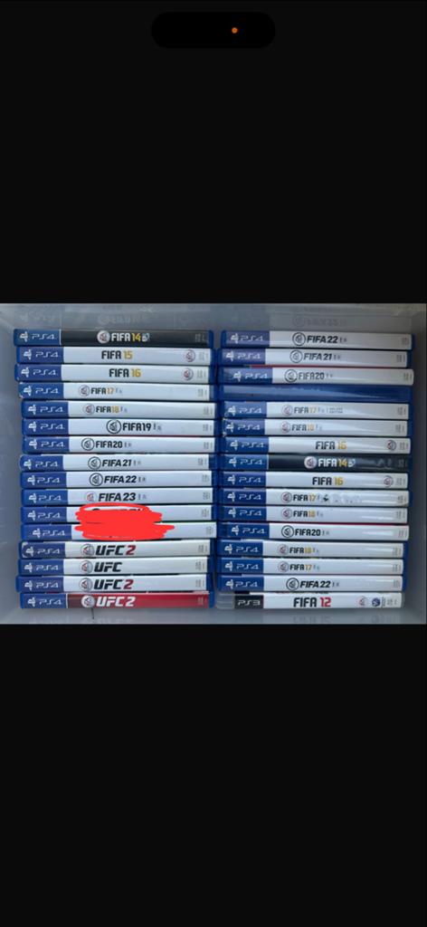 FIFA en UFC games voor PS4 - Bulk afname mogelijk, Gebruikt, Eén computer, Ophalen of Verzenden, 3 spelers of meer