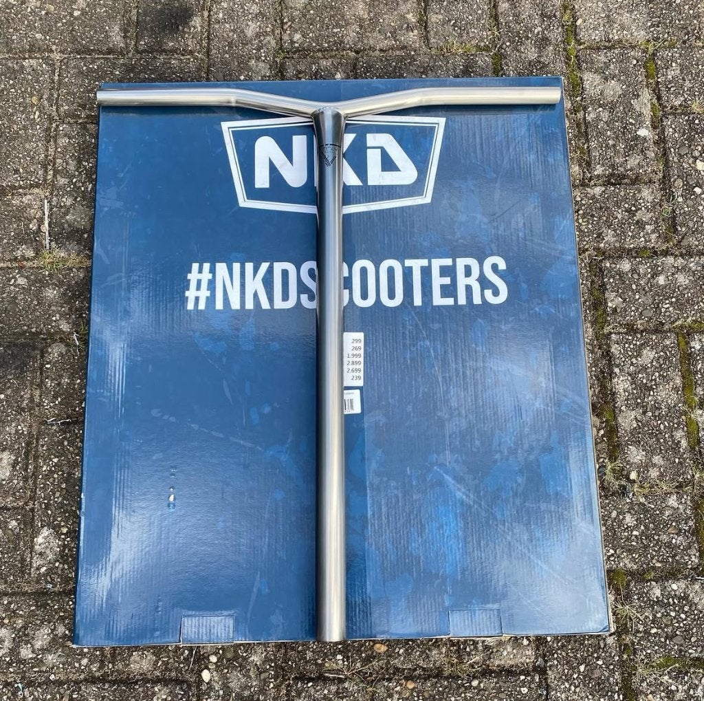 Nieuw professioneel Titanium stuntstep stuur, Ophalen of Verzenden, Nieuw