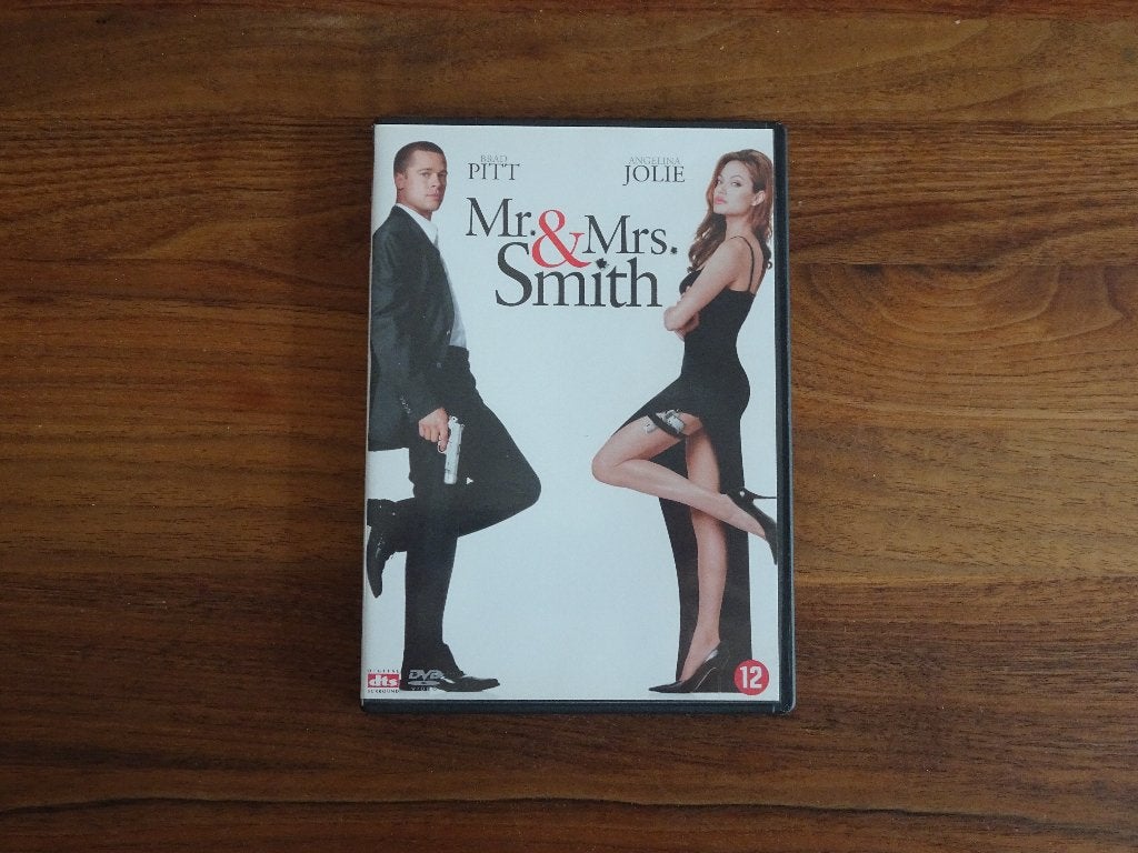 Mr. & Mrs. Smith Dvd, Vanaf 12 jaar, Ophalen of Verzenden, Gebruikt