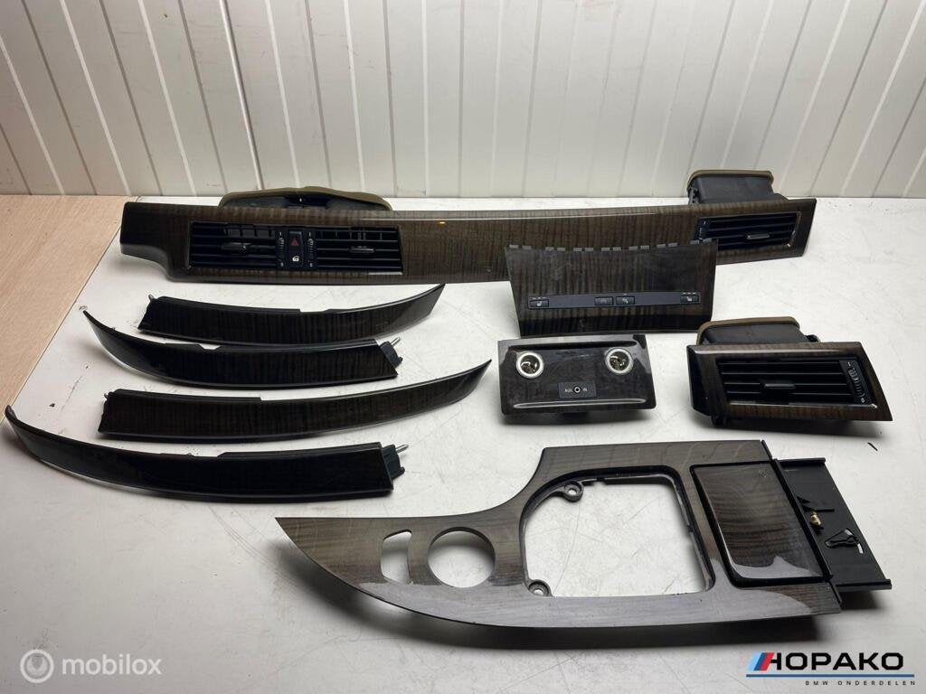 Interieurlijsten set BMW 5 serie E60 E61 hout / walnoot, Auto-onderdelen, Gebruikt, Einsteinlaan 5 rijswijk, Bmw, Ophalen of Verzenden