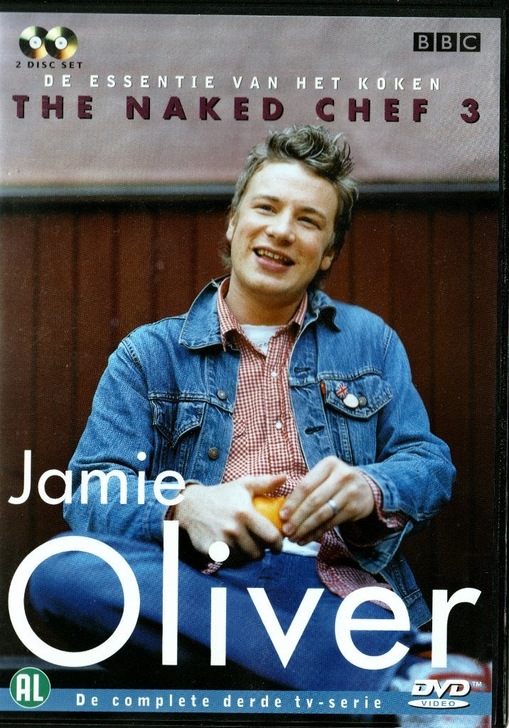 Jamie Oliver dvd – The naked chef, Ophalen, Inclusief DVD, Alle leeftijden, Overige genres