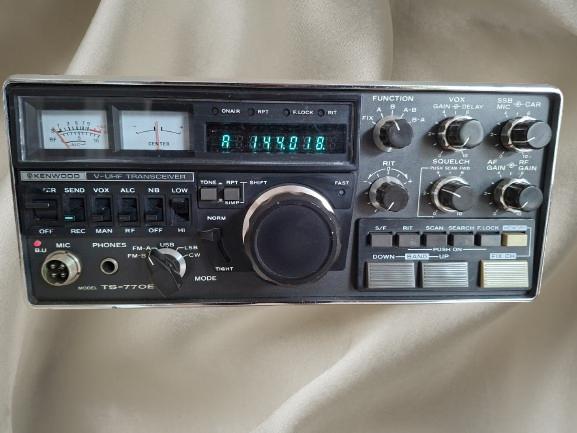 Kenwood TS-770E, tafelmicrofoon, originele microfoon, CTCSS, Telecommunicatie, Zenders en Ontvangers, Ophalen of Verzenden, Gebruikt
