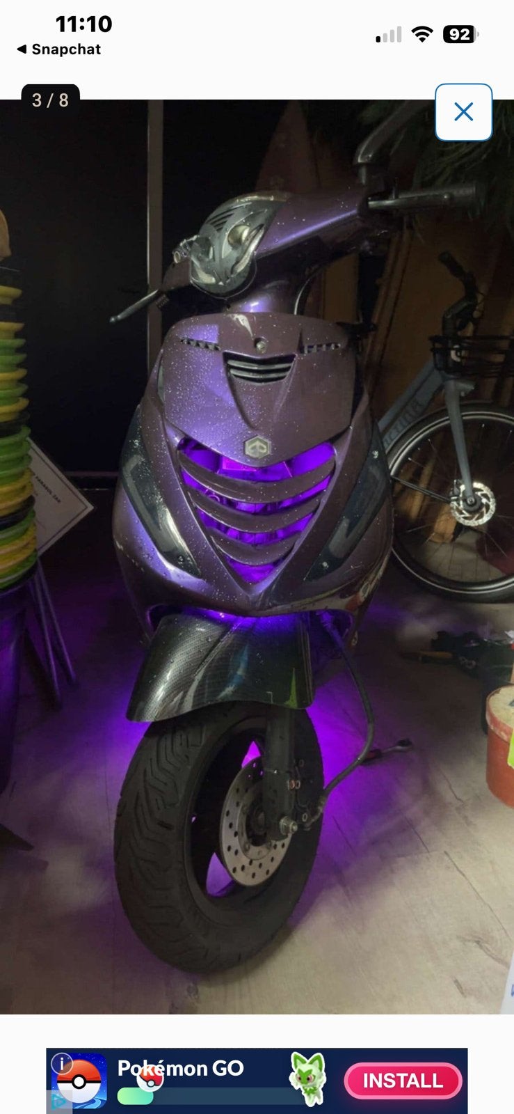 Zip Iget 50cc WOK Melding, Ophalen, Zo goed als nieuw, Benzine, Zip