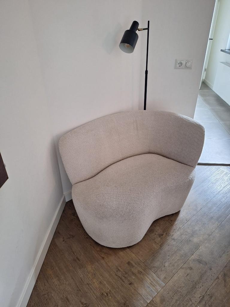 Fauteuil van WOOOD, Huis en Inrichting, Fauteuils, Ophalen, Minder dan 75 cm, Zo goed als nieuw, 100 tot 125 cm