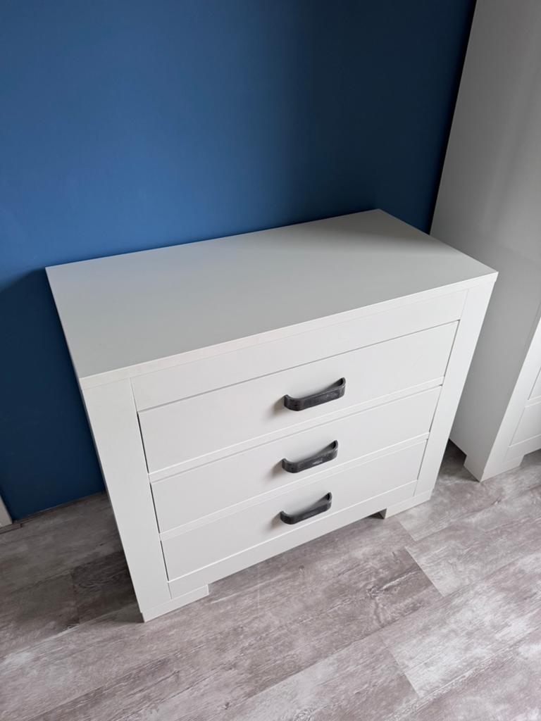 Kidsmill Brent Lodge Commode wit, Ophalen, Gebruikt, 50 tot 70 cm, 100 cm of meer