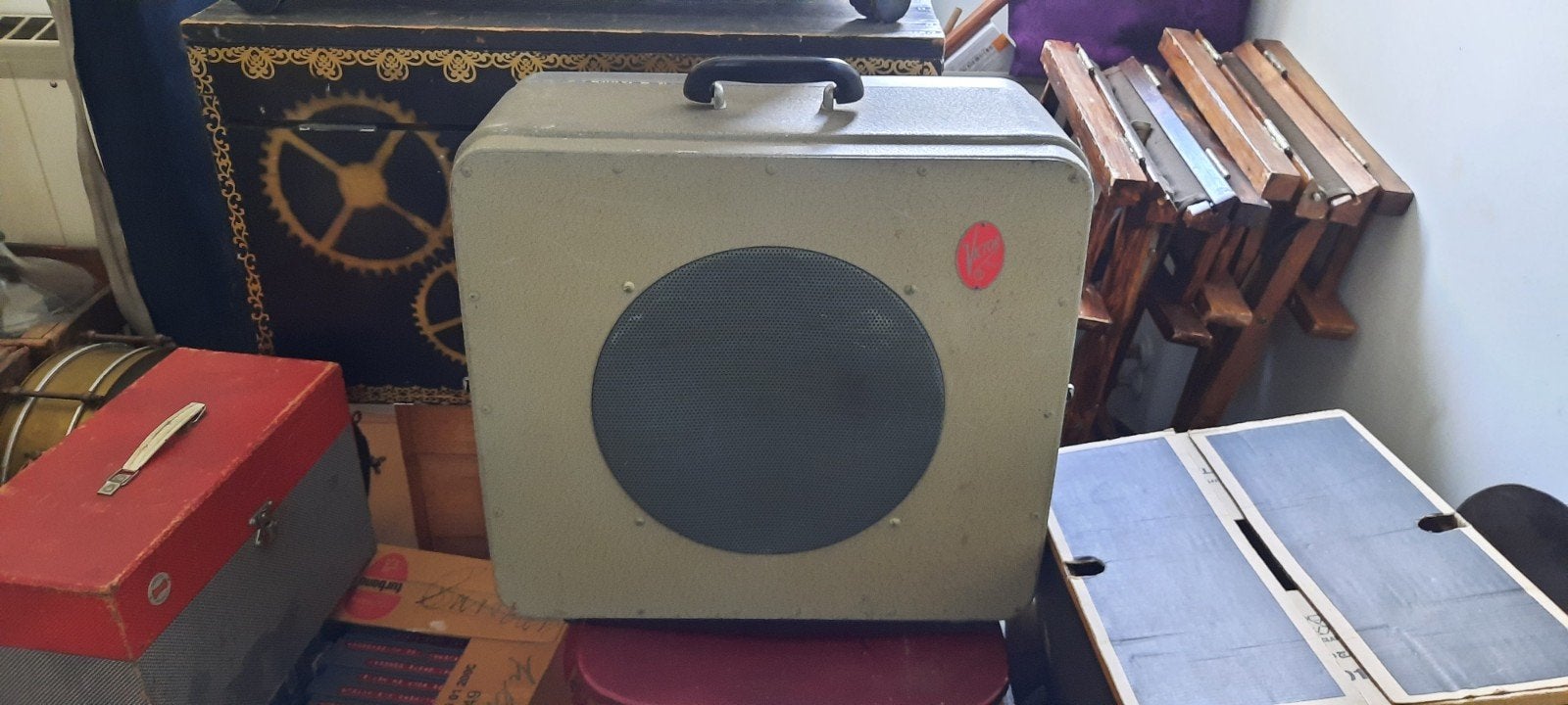 Vintage Victor Projector Speaker - Werkend (8mm/16mm)