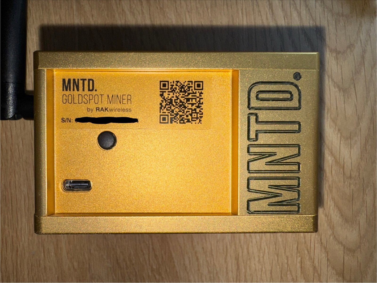MNTD Goldspot Miner EU868 met complete antenne set, Ophalen of Verzenden, Zo goed als nieuw