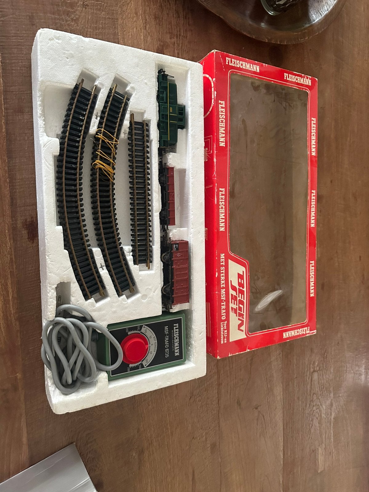 Fleischmann starters set, compleet, Ophalen, Gelijkstroom, Fleischmann, Wagon
