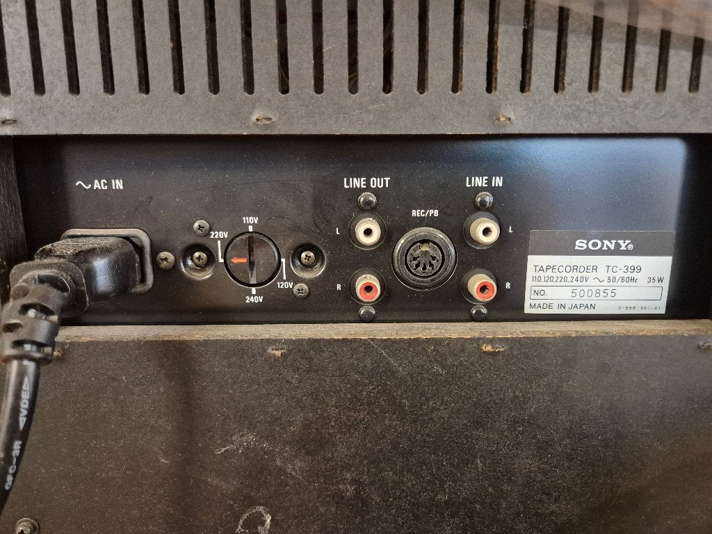 Sony Taperecorder, Audio, Tv en Foto, Bandrecorders, Gebruukt Gerei, Ophalen of Verzenden, Info@gebruuktgerei.nl, Oosterbleek 56