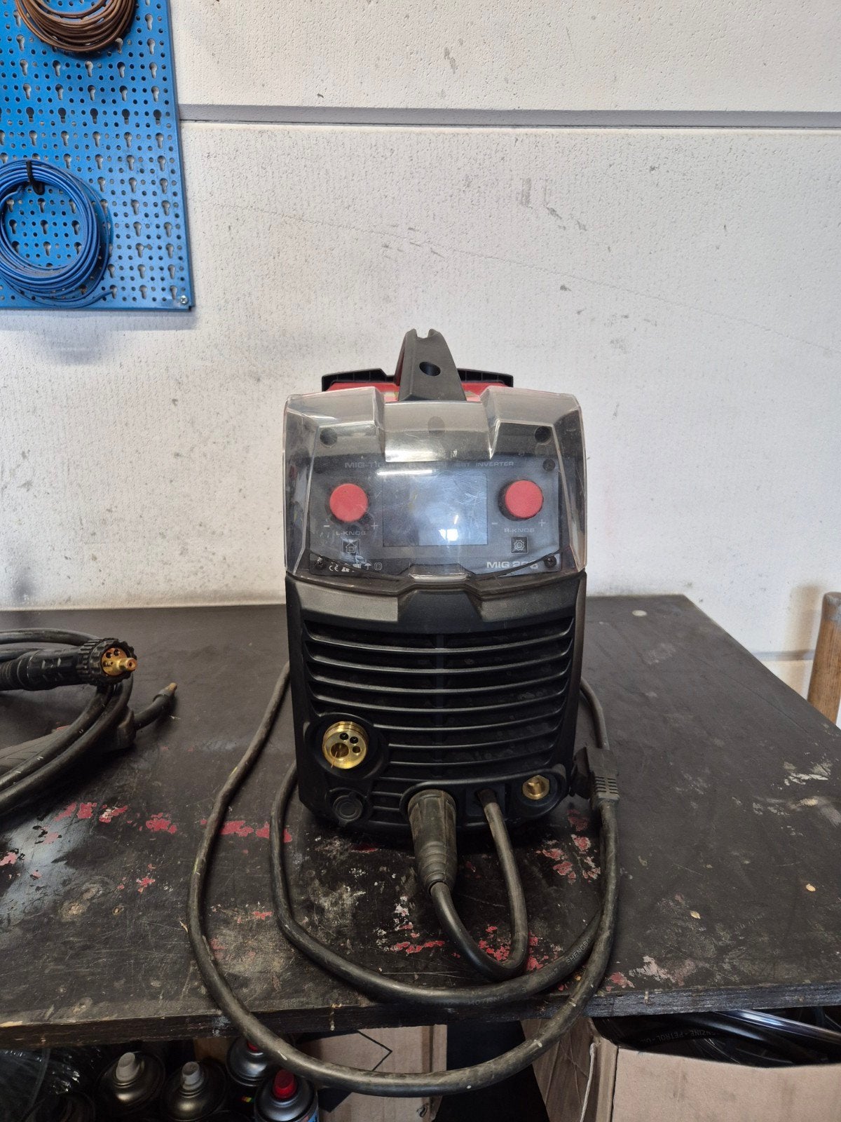 Rowac MIG 200 Inverter Lasapparaat - MIG/TIG/MMA, Ophalen, Zo goed als nieuw, 150 tot 250 ampère, Inverter