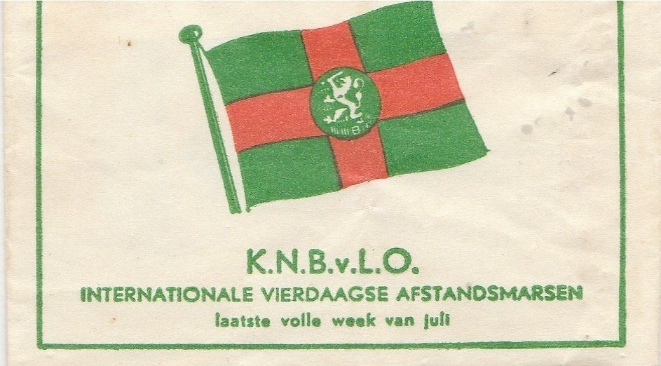 KNBvLO wandel vierdaagse Nijmegen - afstandsmarsen, Ophalen of Verzenden