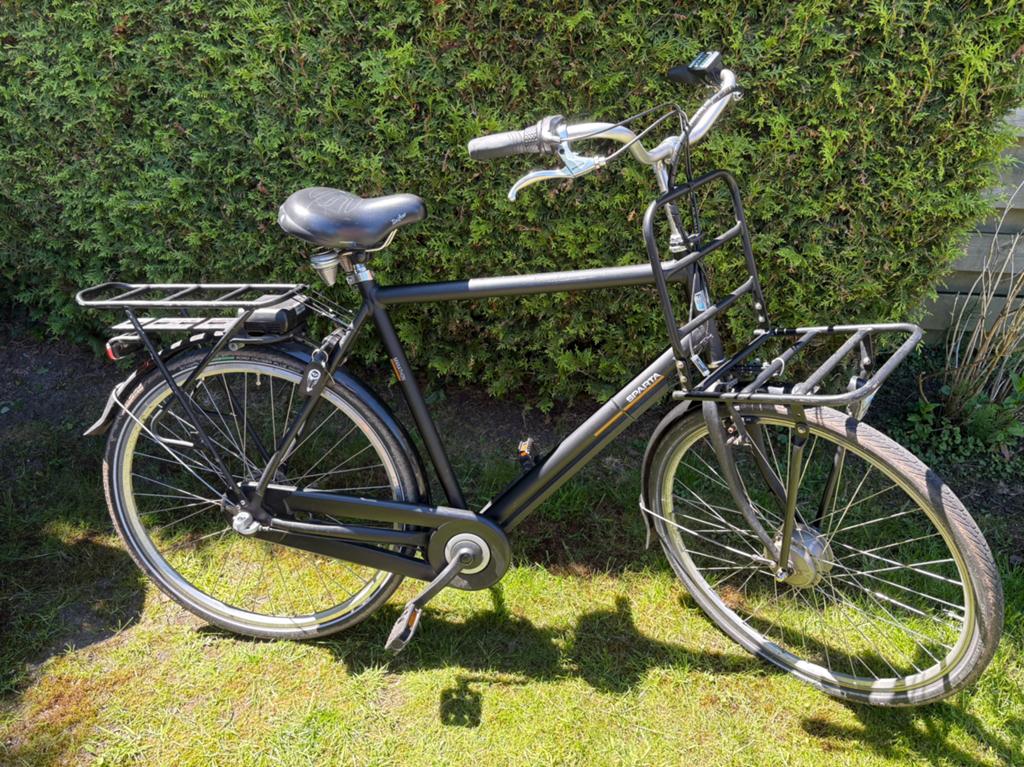 Sparta F3e herenfiets 61cm incl 2 accu’s én laders, Ophalen, Sparta, Gebruikt, Versnellingen