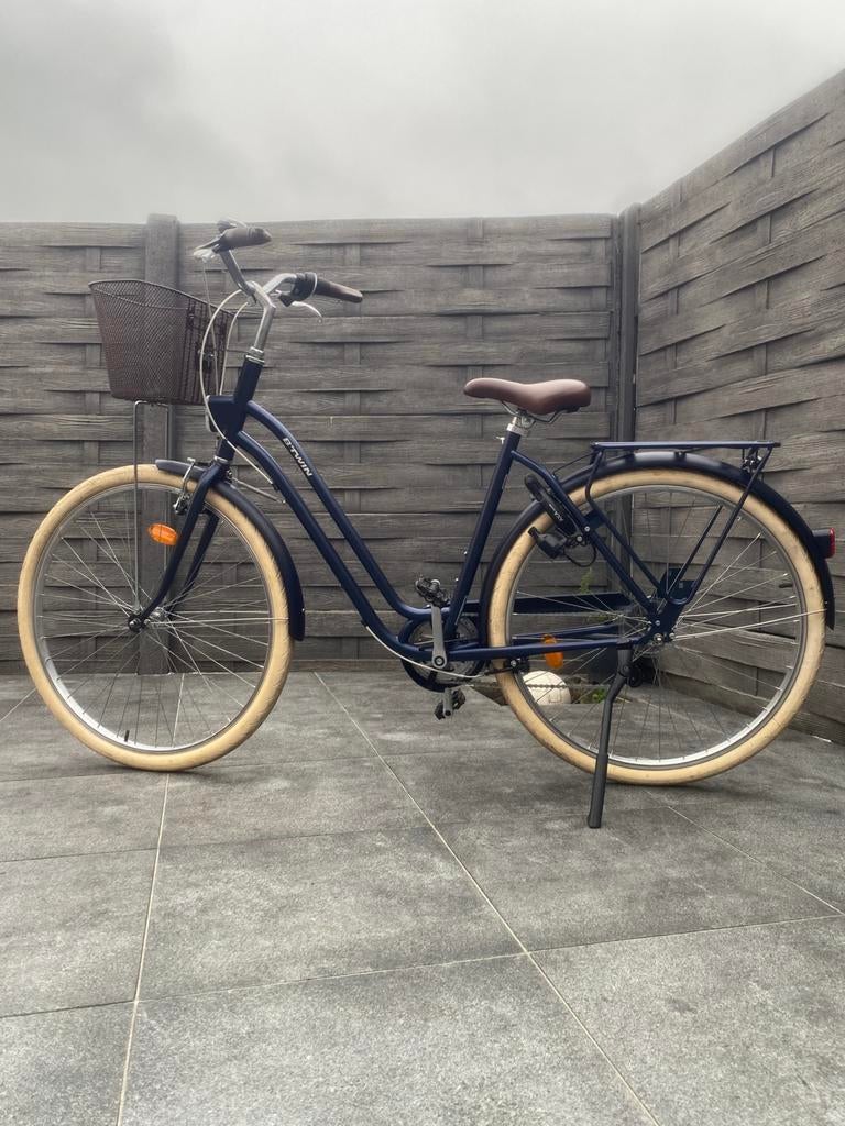 B-Twin Elops 520 damesfiets, Ophalen, Zo goed als nieuw, Overige merken, Versnellingen