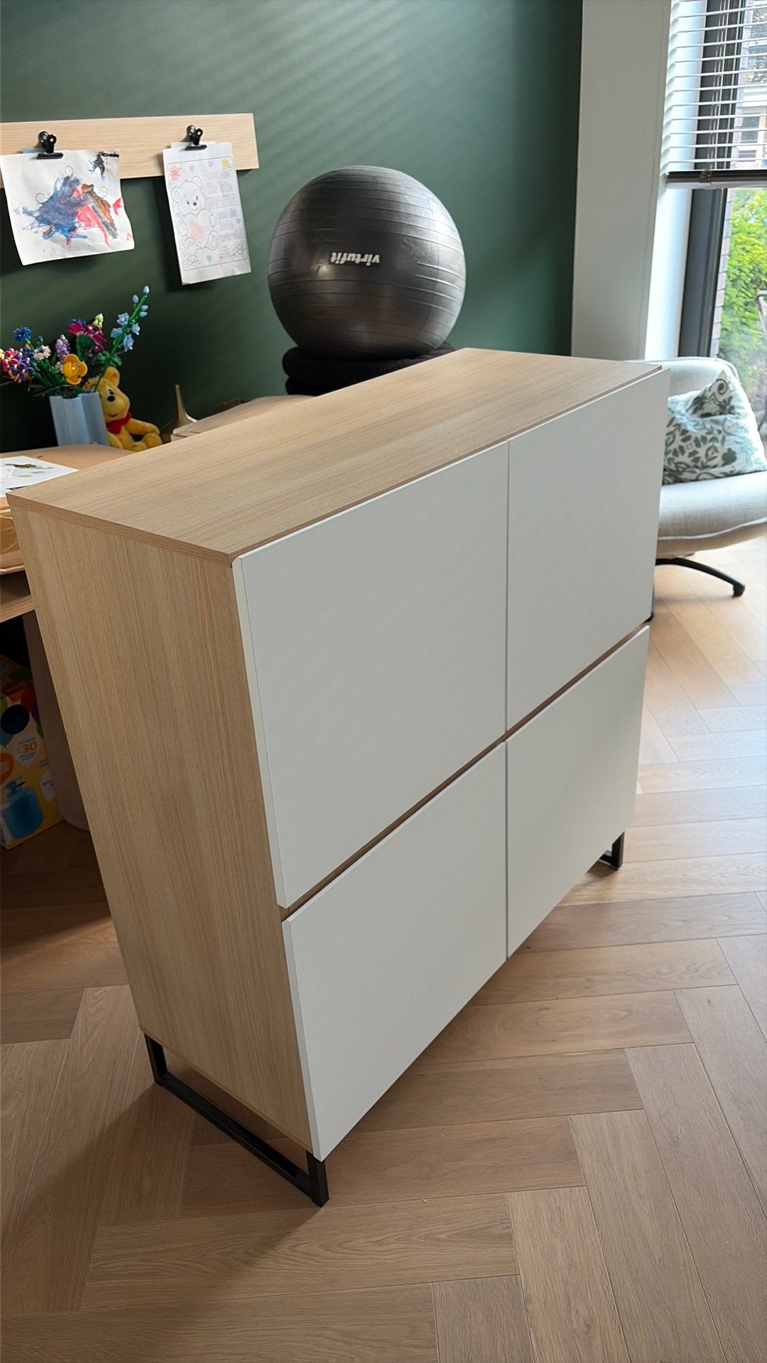Hopkins groot dressoir in goede staat!, Huis en Inrichting, Kasten | Dressoirs, Ophalen, Zo goed als nieuw, 25 tot 50 cm, 100 tot 150 cm