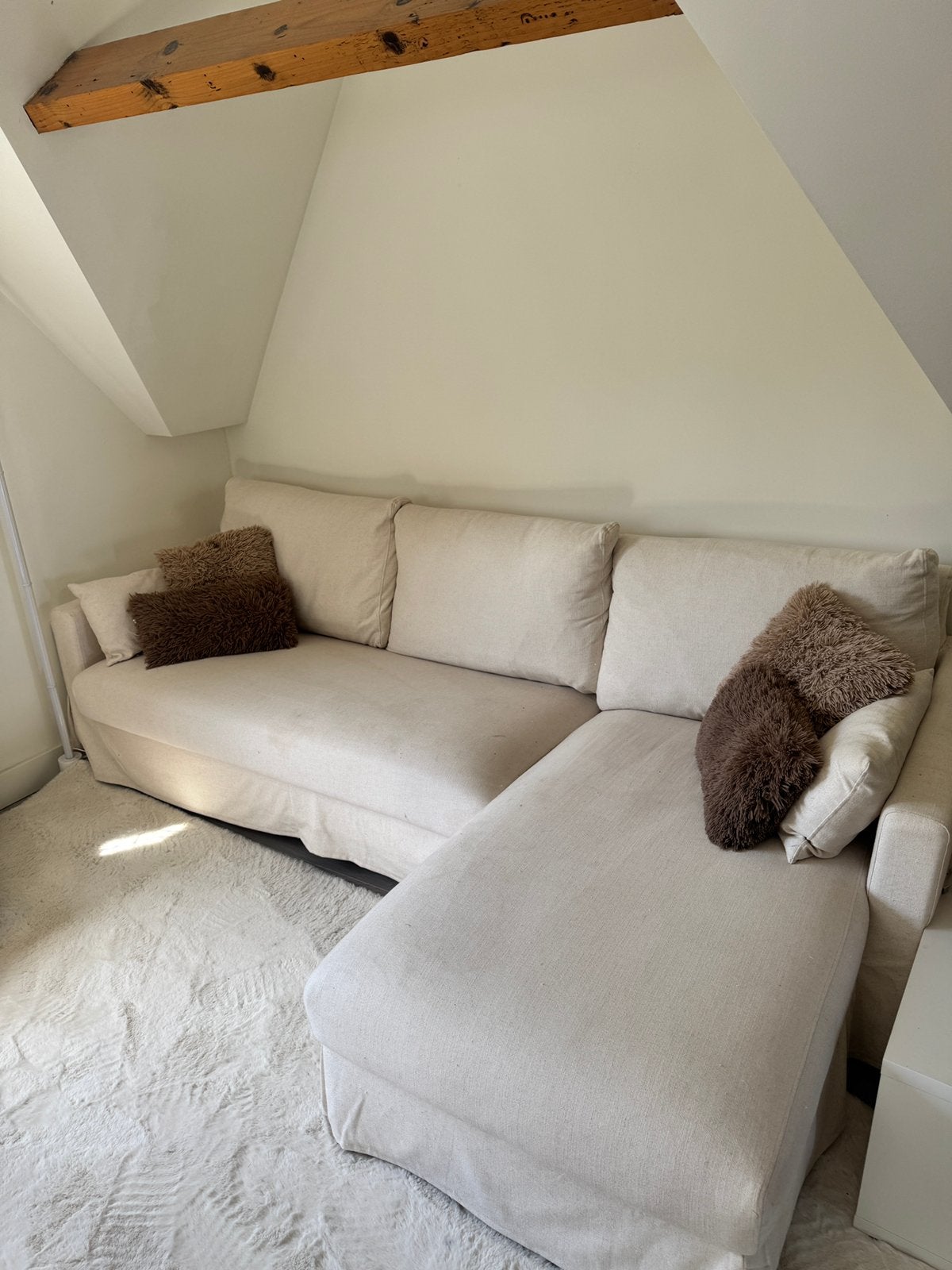 Hyltarp ikea bank met opslagruimte, Huis en Inrichting, Banken | Sofa's en Chaises Longues, Ophalen of Verzenden, Gebruikt