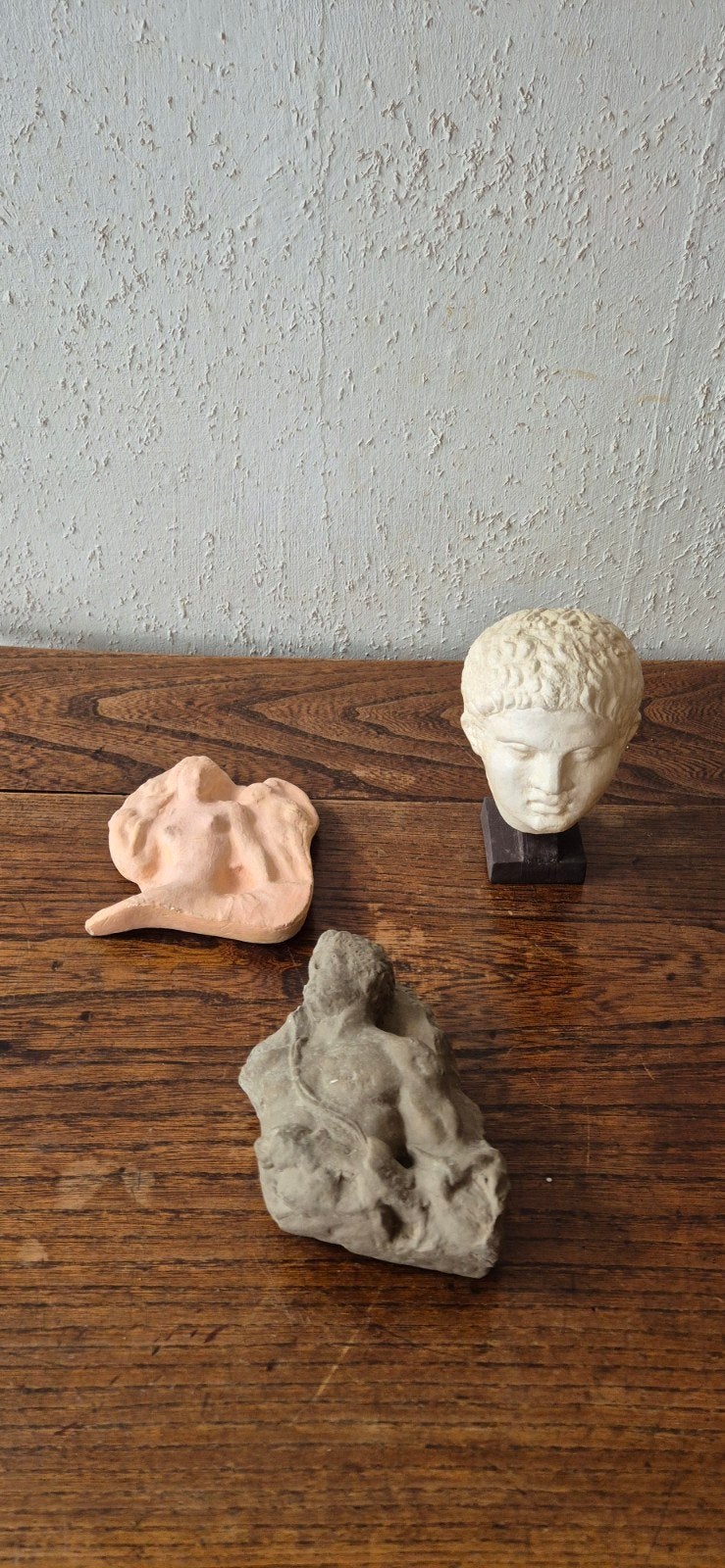 3 Gipsen Beelden Allard Pierson Museum Kopieën, Ophalen