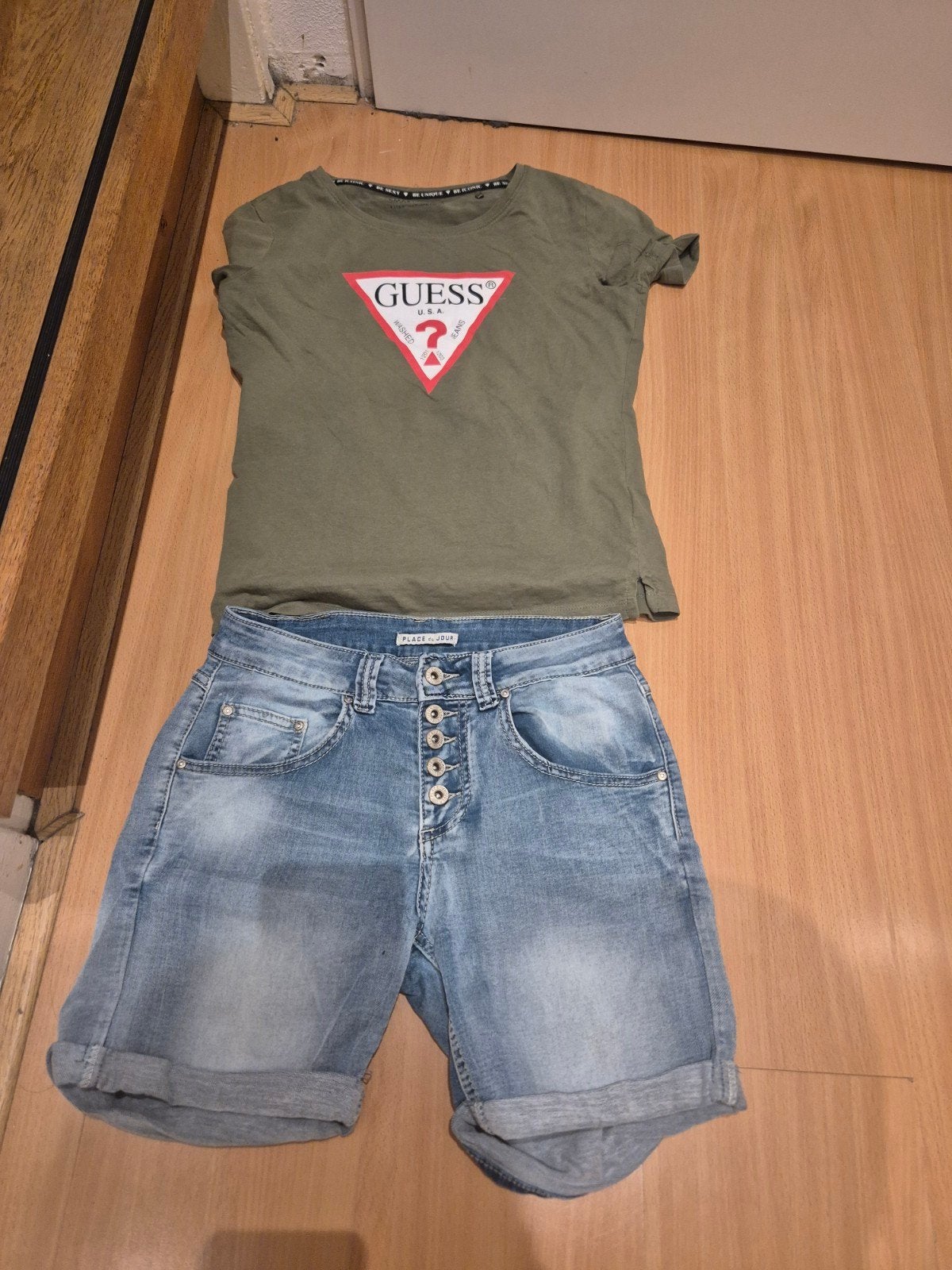 Maat S shirts en broeken voor zomer of vakantie, Ophalen of Verzenden, Gedragen, Maat 36 (S), Kort