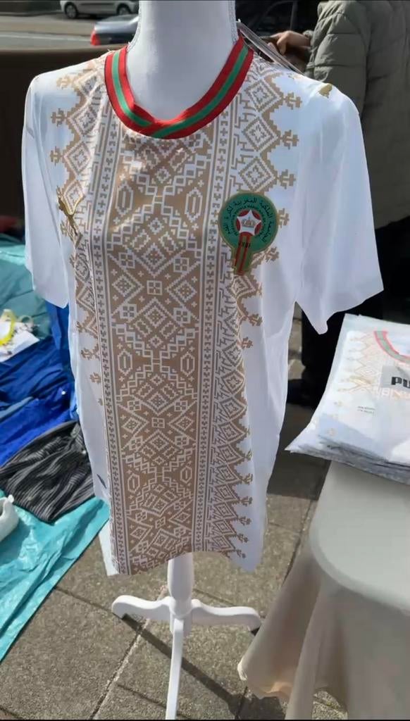 Wk marokko shirt 2026 XS /S/M/L-Xl  beschikbaar, Maat XL, Ophalen of Verzenden, Zo goed als nieuw, Shirt