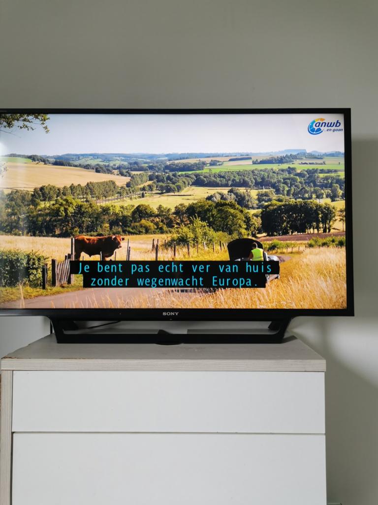 Sony tv 40 inch full HD., Ophalen of Verzenden, 100 cm of meer, 50 Hz, Sony