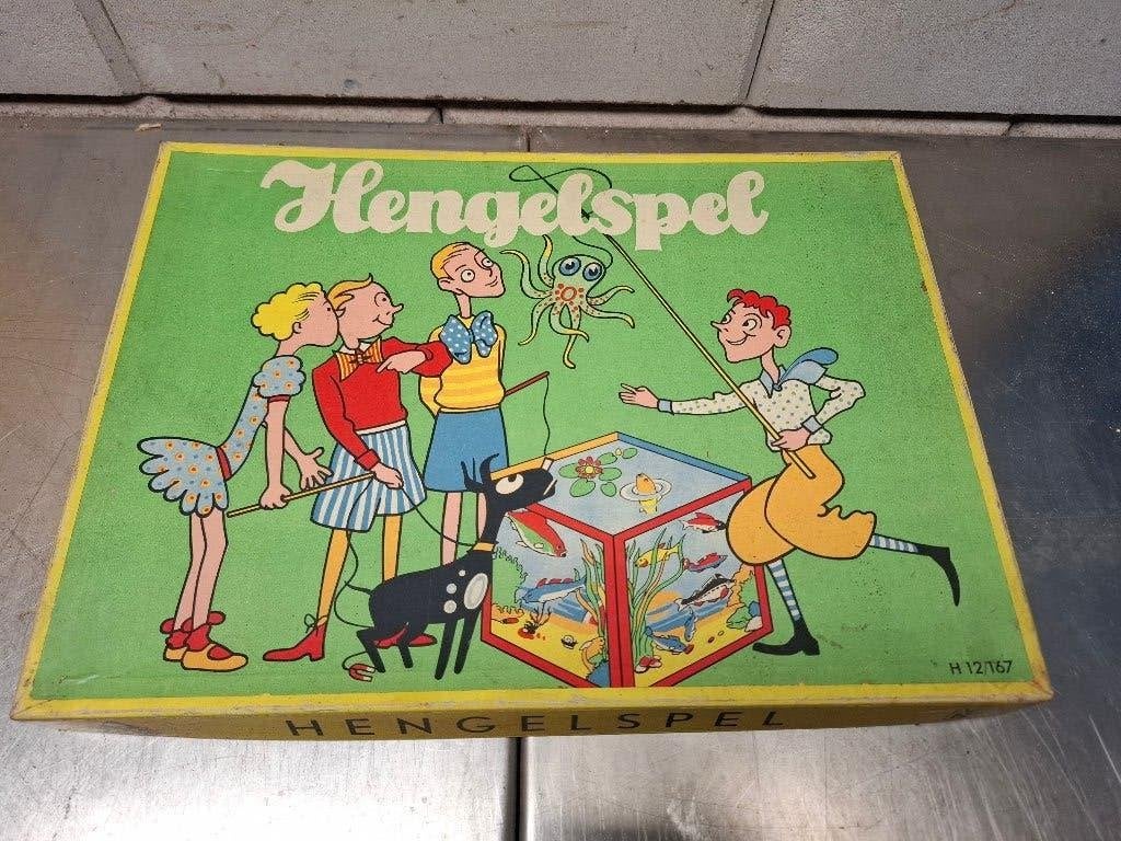 Antiek speelgoed  hengelspel, Antiek en Kunst, Ophalen