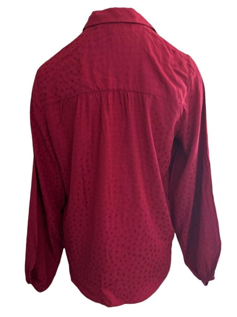 Fabienne Chapot blouse M, Kleding | Dames, Blouses en Tunieken, Ophalen of Verzenden, Zo goed als nieuw, Rood
